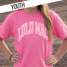 Load image into Gallery viewer, Lulu Mac Dot Neon Pink Tee
