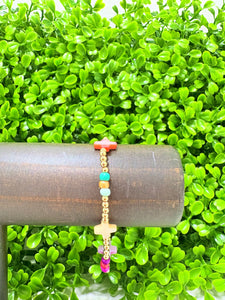 Simply Multi Beaded Bracelets