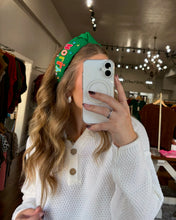 Load image into Gallery viewer, Mud Pie Holiday Beaded Headband