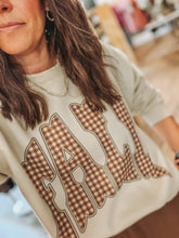 Load image into Gallery viewer, Fall Gingham Sweatshirt