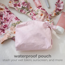 Load image into Gallery viewer, Case-Mate Ballet Pink Bow Crinkle Makeup Bag