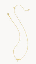 Load image into Gallery viewer, Mom Crystal Pendant Gold