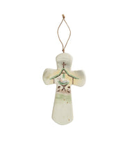 Load image into Gallery viewer, Mud Pie Ceramic Nativity Cross