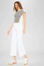 Load image into Gallery viewer, Whitney H. Rise Crop Wide Leg Denim