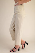 Load image into Gallery viewer, Colette Cropped Wide-Leg Scallop Pocket Detail Pants