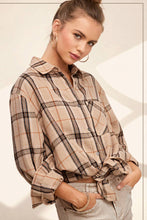 Load image into Gallery viewer, Kali L/S Plaid Shirt