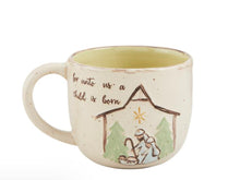 Load image into Gallery viewer, Mud Pie Nativity Mug