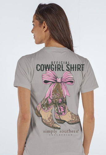 SS Cowgirl Boot Tee