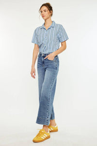 Nessa High Rise Crop Jeans