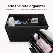 Load image into Gallery viewer, Case-Mate Midnight Black Bow Jelly Tote Bag