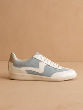 Load image into Gallery viewer, Kyla Denim Low Top Sneakers