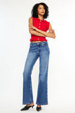 Load image into Gallery viewer, Ita Mid Rise Wide Flare Jeans (Petite)