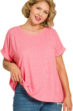 Load image into Gallery viewer, Z Plus Melange Hacci S/S Top