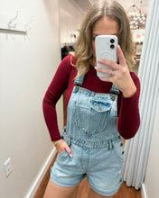 Load image into Gallery viewer, Olivia Overall Shorts