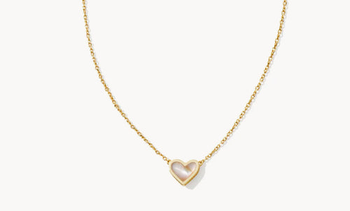 Framed Ari Heart Pendant Necklace