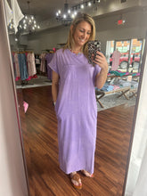 Load image into Gallery viewer, Z Washed S/S Midi Dress