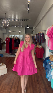 Mud Pie Tabitha Leather Dress