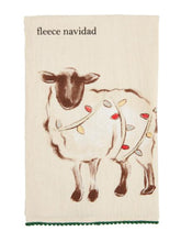 Load image into Gallery viewer, Mud Pie Christmas Farm Animal Pom Towels