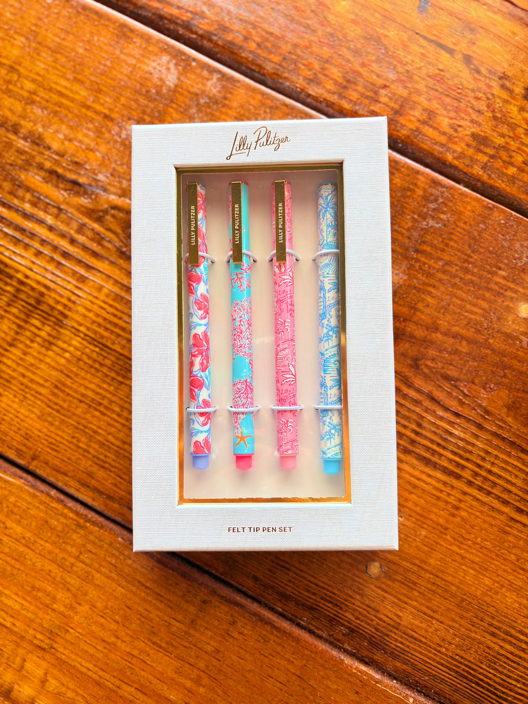 Lilly Pulitzer Felt Pen Set