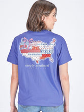 Load image into Gallery viewer, USA Patch Tee - Simply Southern