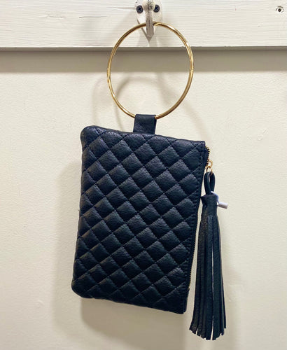 Quilted Keyring Clutch