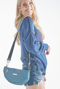 Simply Leather Charleston Crossbody