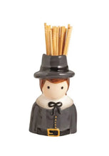 Load image into Gallery viewer, Mud Pie Thanksgiving Toothpick Caddy Sets