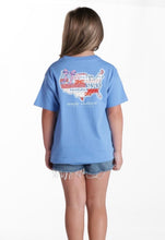 Load image into Gallery viewer, Youth USA Patchwork Tee - Simply Southern