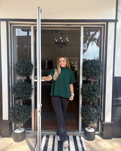Mud Pie Claude Cable Knit Sweater