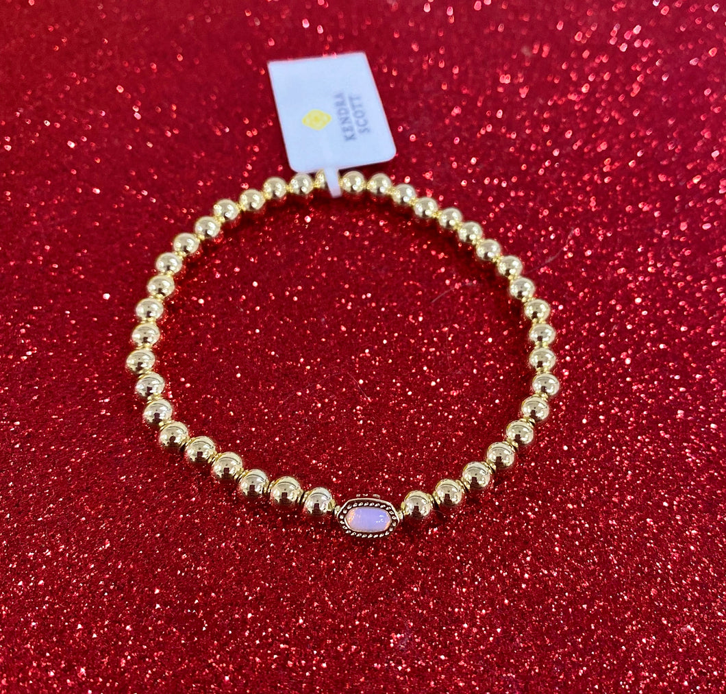 Mini Elaina Strch Gold Bracelet