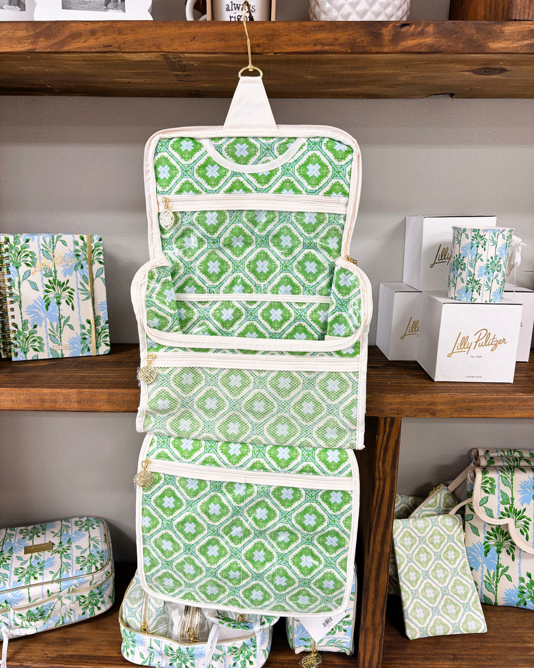 Lilly Pulitzer Hanging Toiletry Bag