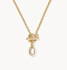 MIni Elisa Toggle Pendant Necklace