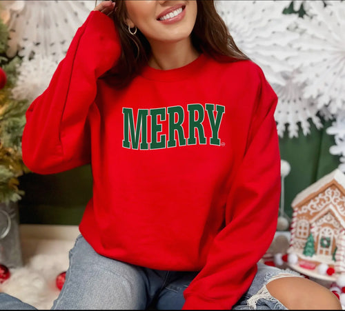 Merry Red Sweatshirt