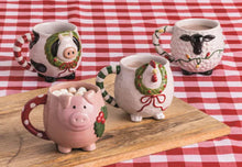 Load image into Gallery viewer, Mud Pie Christmas Farm Animal Mugs