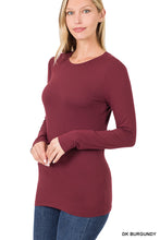 Load image into Gallery viewer, Z Brushed Microfiber L/S Top