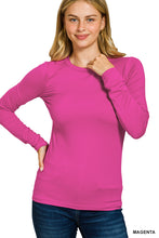 Load image into Gallery viewer, Z Brushed Microfiber L/S Top