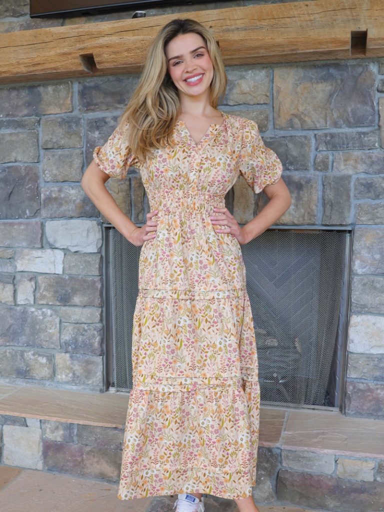 Simply Floral Maxi Dress