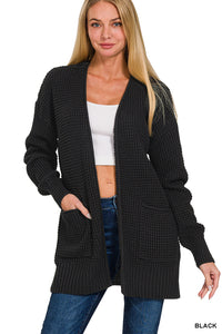 Z Waffle Cardigan