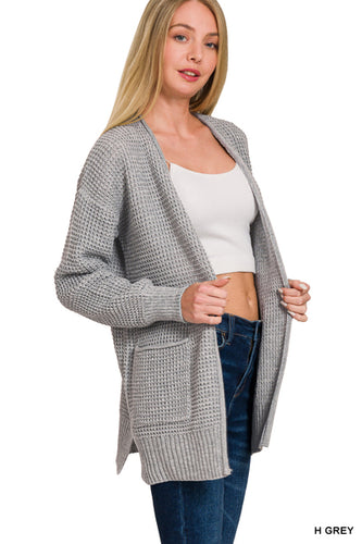 Z Waffle Cardigan