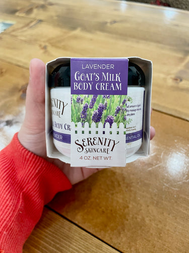 Serenity Skincare Body Cream