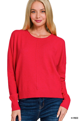 Z Front Seam Sweater