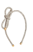 Load image into Gallery viewer, Mud Pie Christmas Bow Rhinestone Headbands