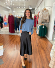 Load image into Gallery viewer, Z RIbbed Round Neck L/S Top