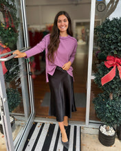 Load image into Gallery viewer, Z RIbbed Round Neck L/S Top