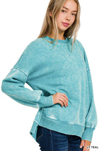 Load image into Gallery viewer, Z Fleece Hi-Low Pullover