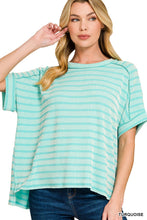 Load image into Gallery viewer, Z Rib Striped S/S Tee