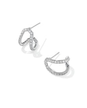 Load image into Gallery viewer, Daphne Pave Huggie Earrings - Kendra Scott