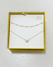 Load image into Gallery viewer, Ari Haven Heart Necklace Gift Set