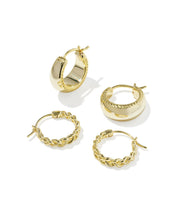 Load image into Gallery viewer, Gabriella Set Huggie Earrings | Kendra Scott