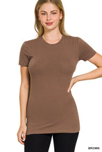 Load image into Gallery viewer, Z Basic Crew Neck Tee